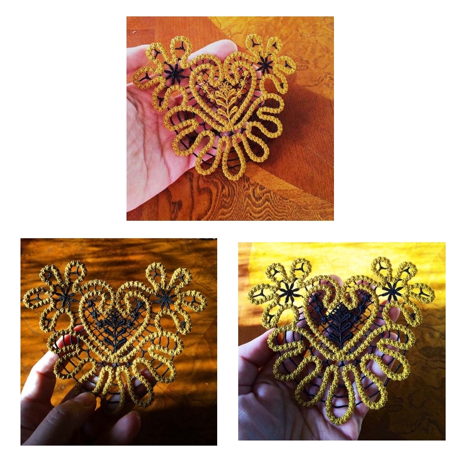 FSL Coaster Golden Heart 