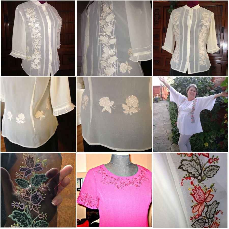 Shadowwork Blouse Rada 