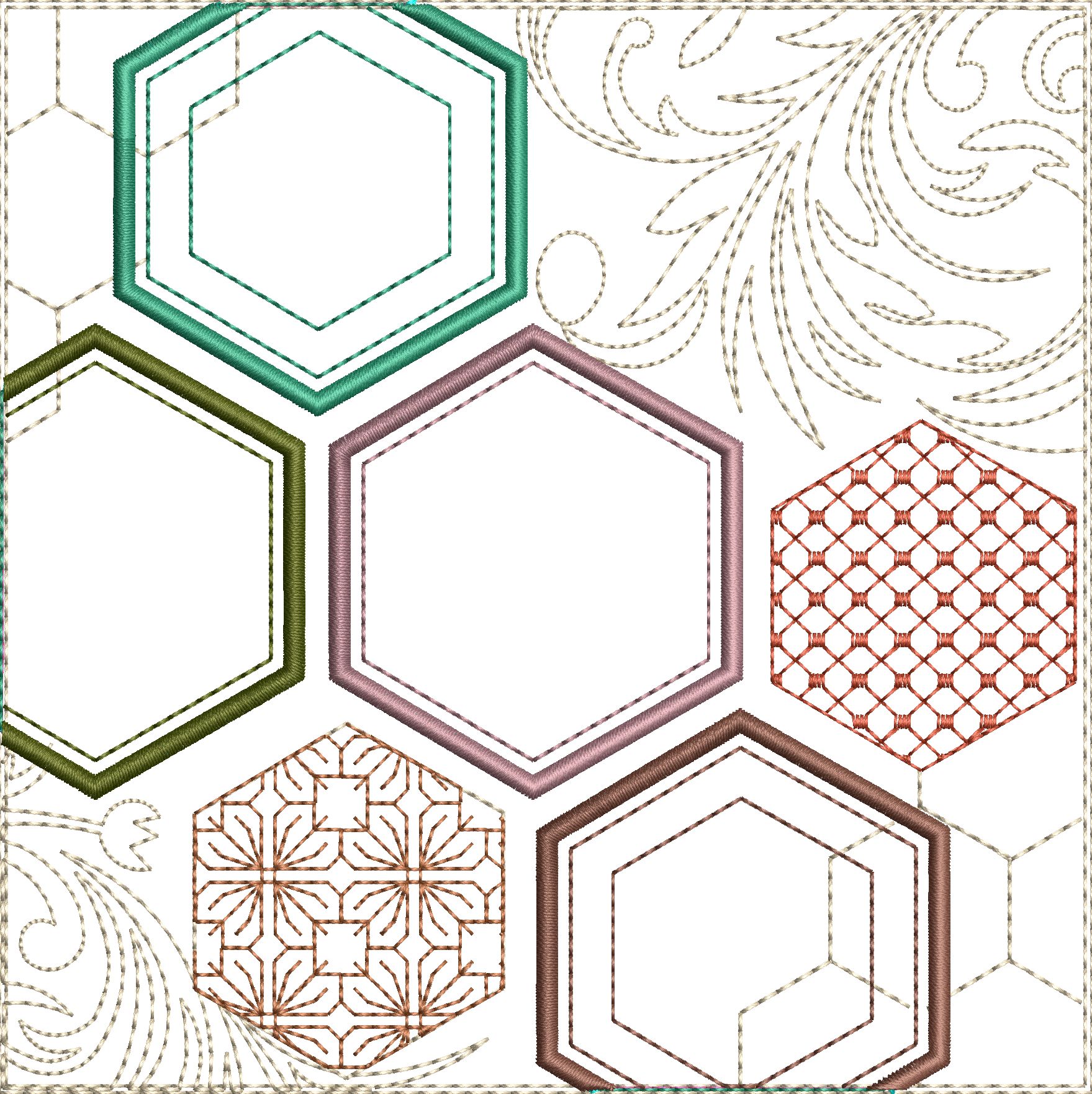 Honey Bee Quilt Blocks 6x6-11