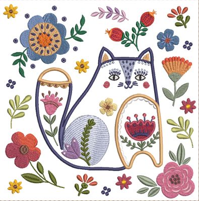 FOLK ART QUILT BLOCKS-8