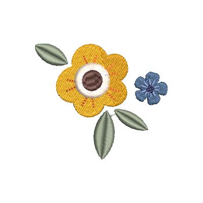 Folk Art Flowers Small-5