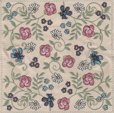 Applique Butterfly Quilt Blocks-15
