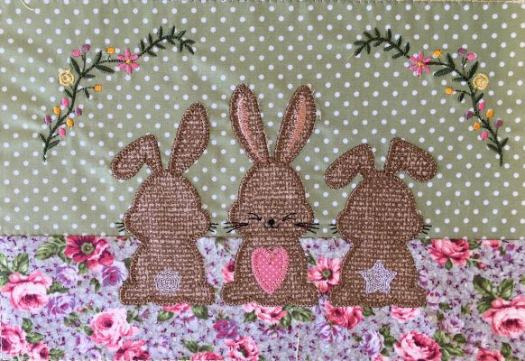 Applique Bunnies-3