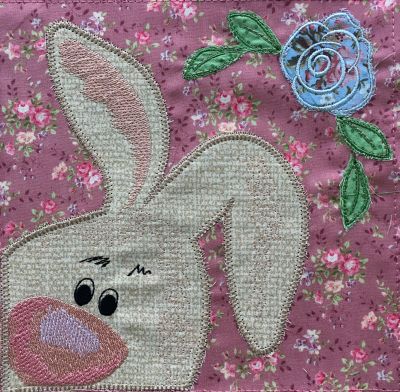 Applique Bunnies-5