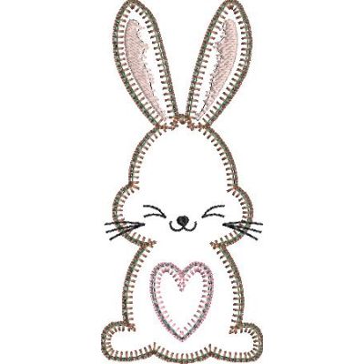 Applique Bunnies-10