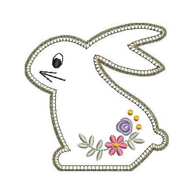 Applique Bunnies-13