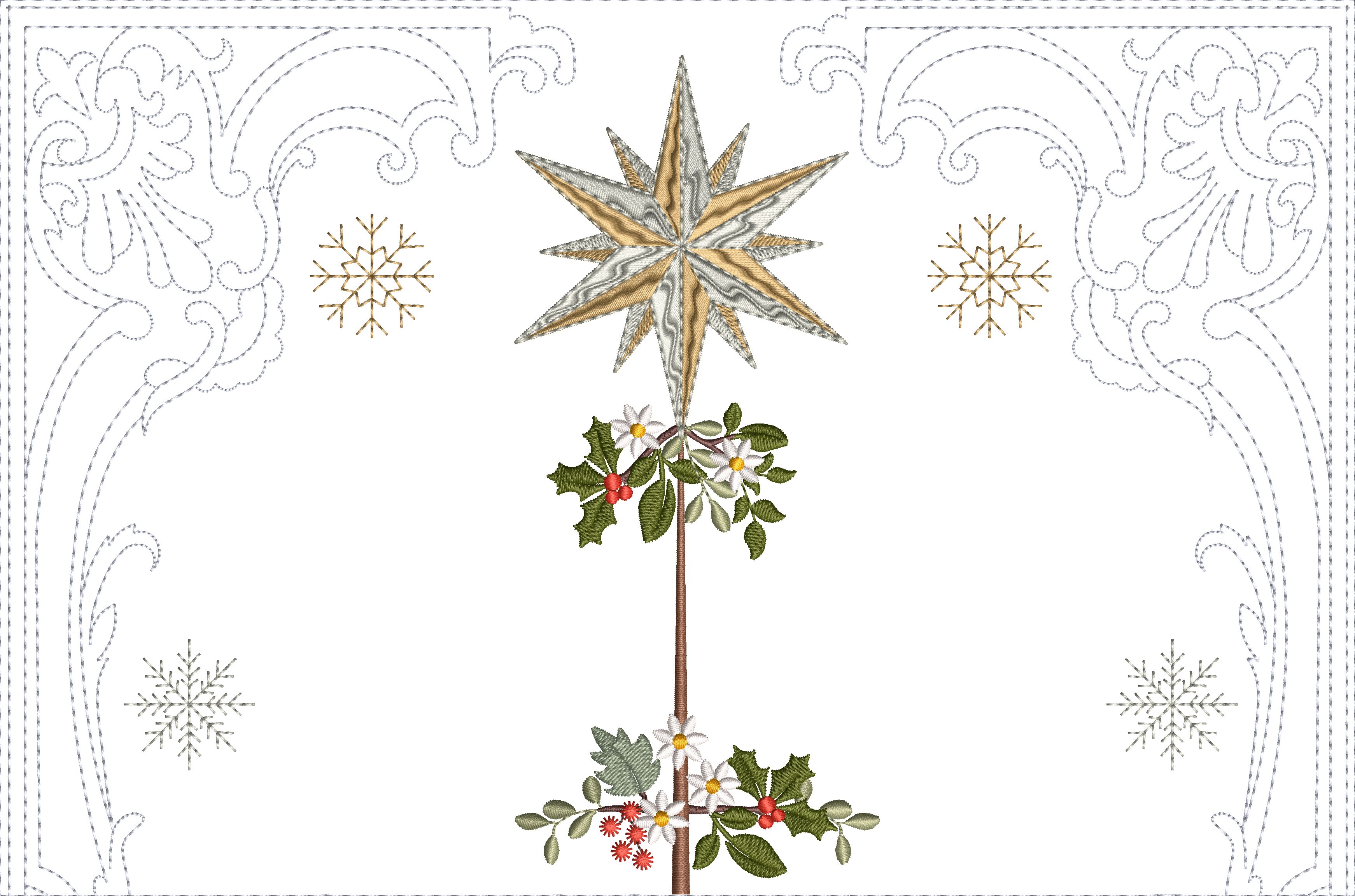 Christmas Tree Quilt-6