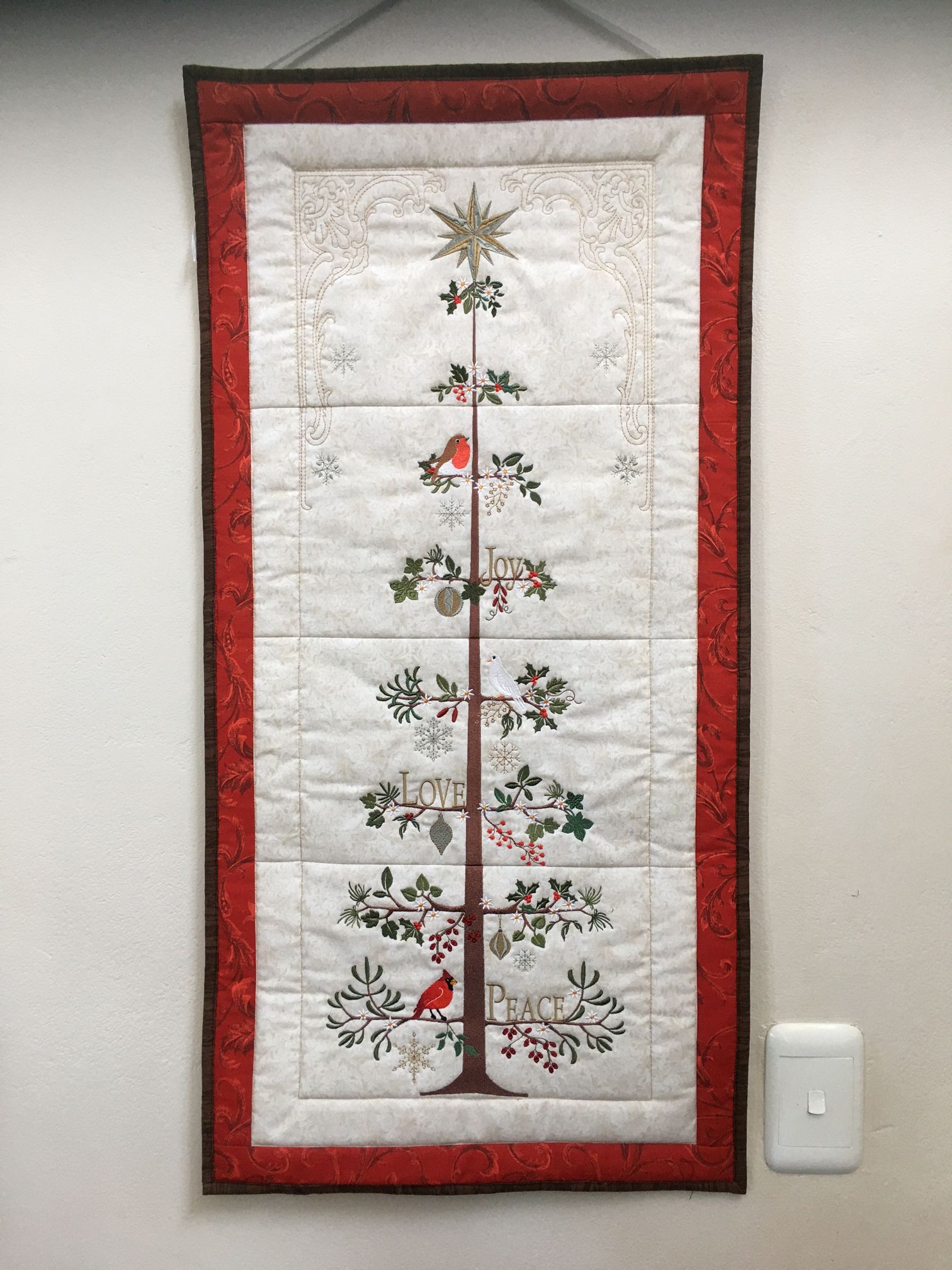 Christmas Tree Quilt-7