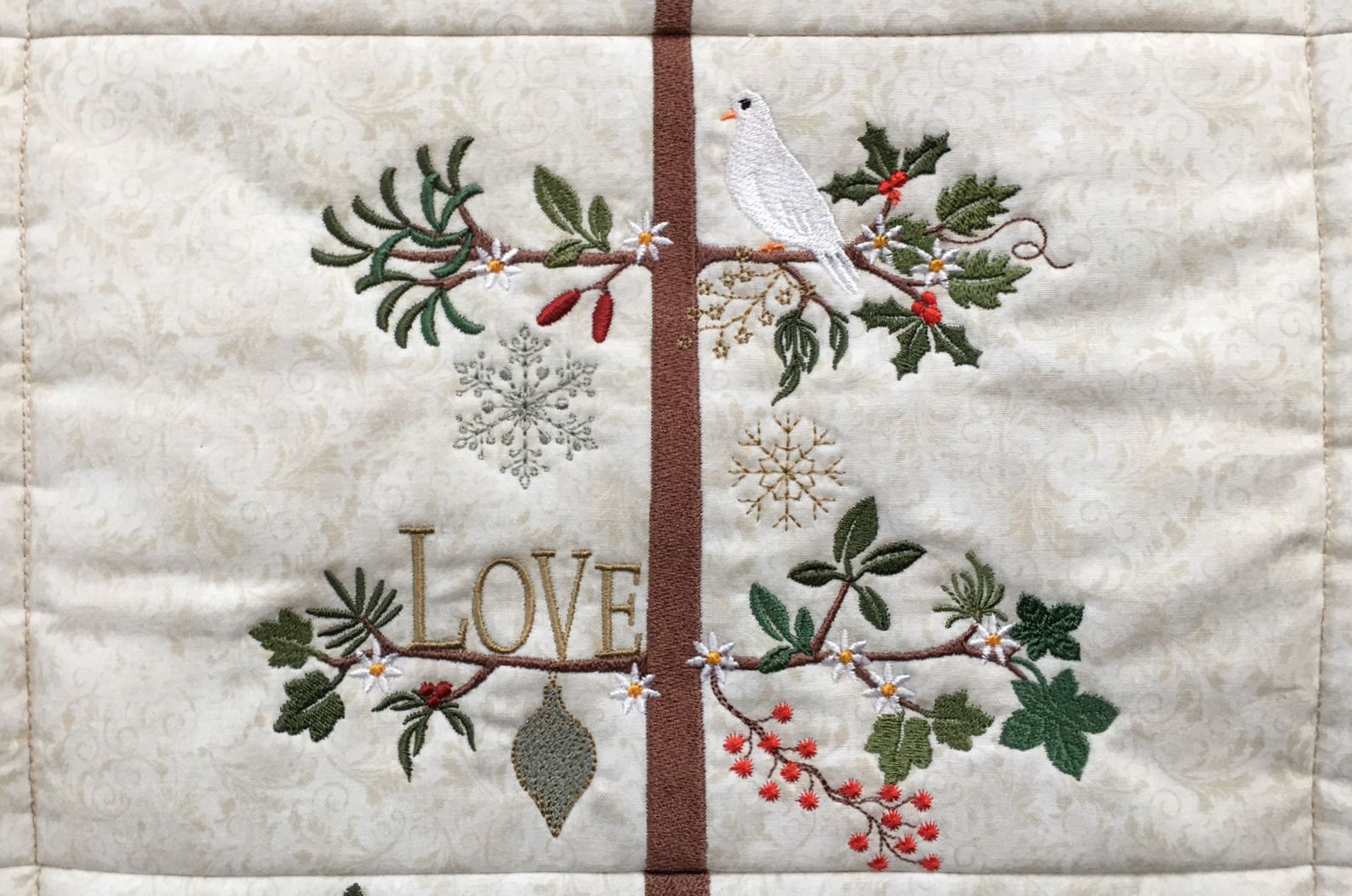 Christmas Tree Quilt-9