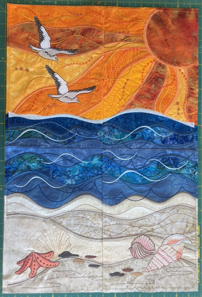 Sun and Sea Quilt-3