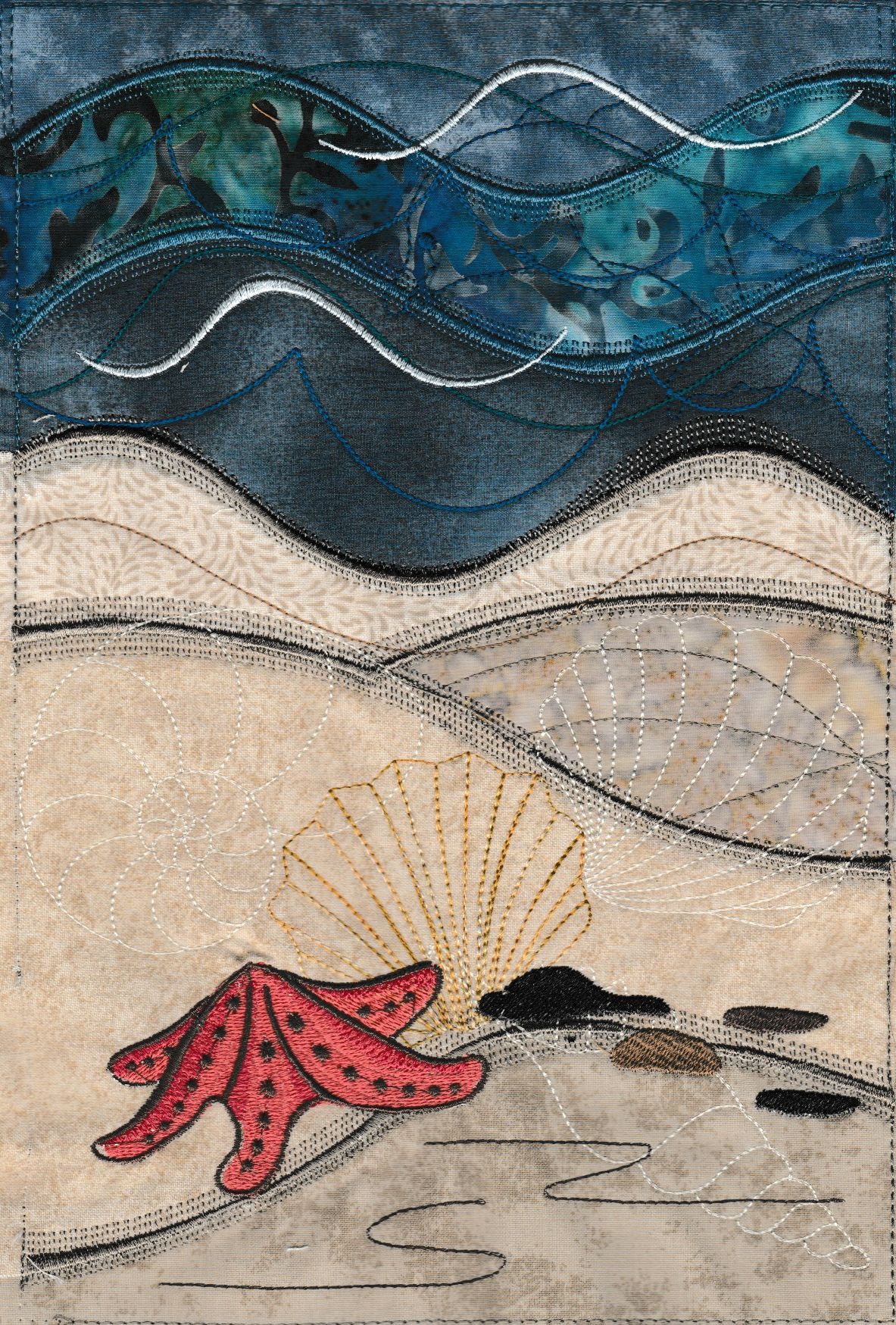 Sun and Sea Quilt-6