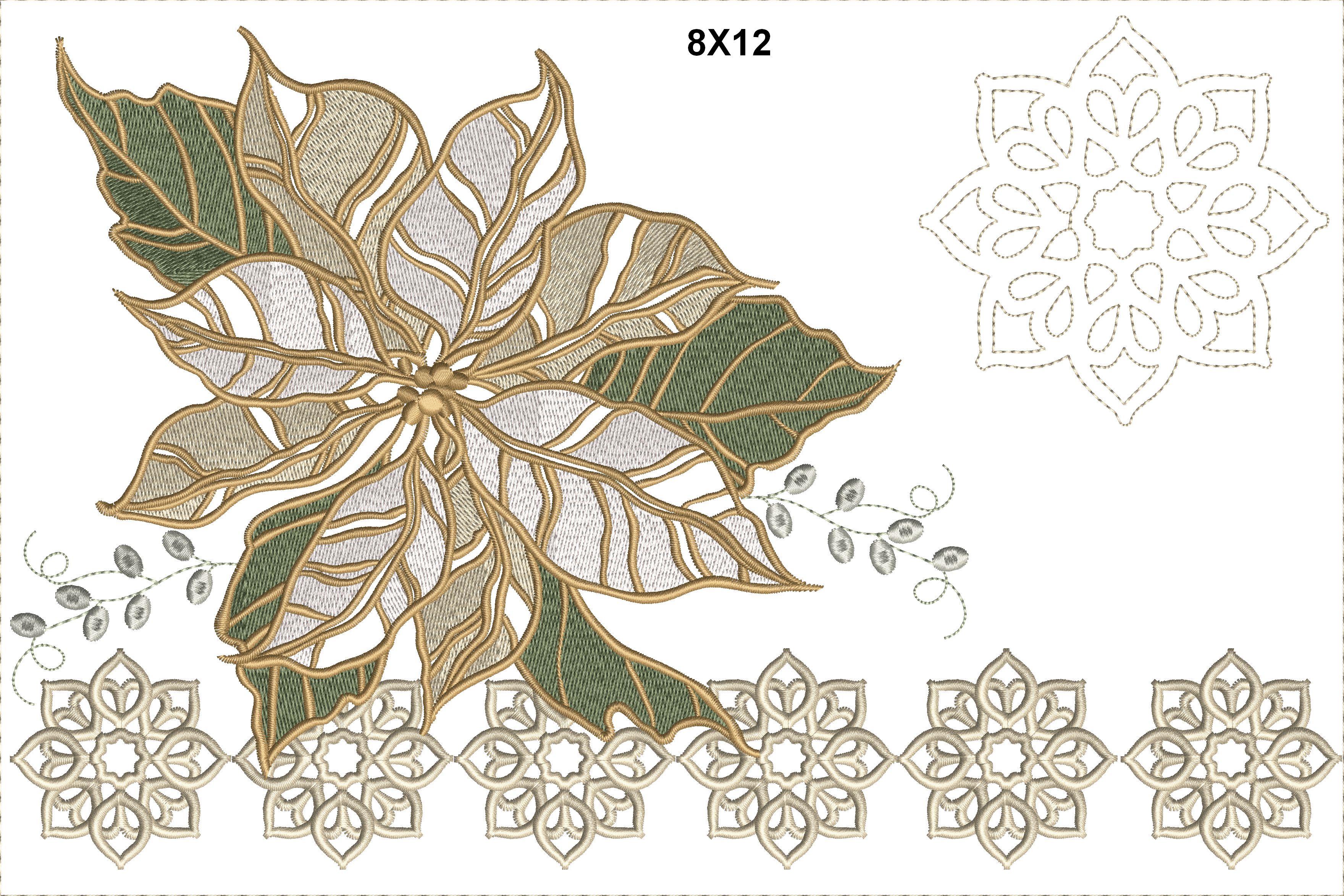 Poinsettia Splendour Placemat-3