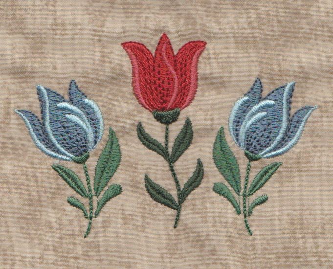 TULIPS AND DAISIES OregonPatchWorks