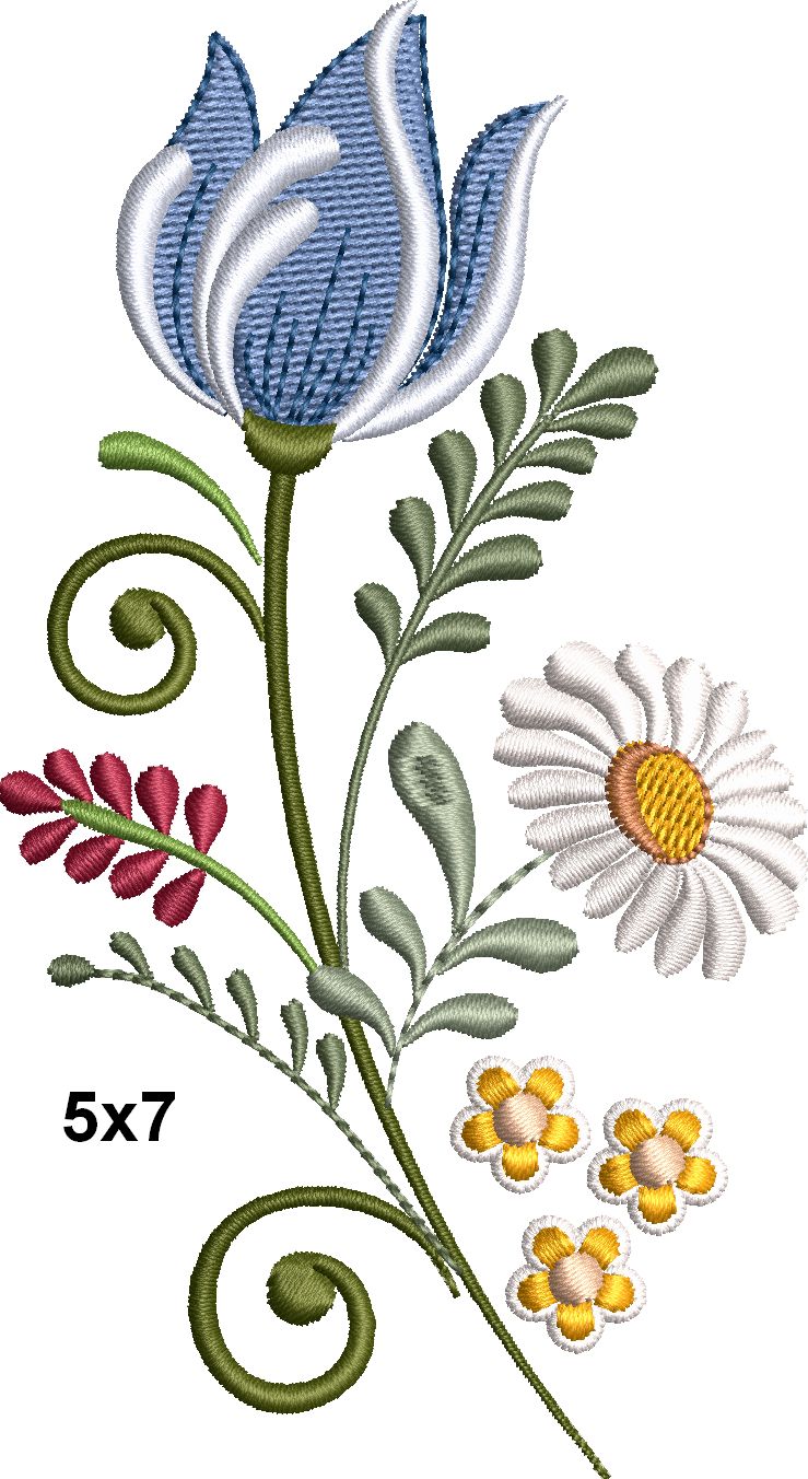 TULIPS AND DAISIES OregonPatchWorks