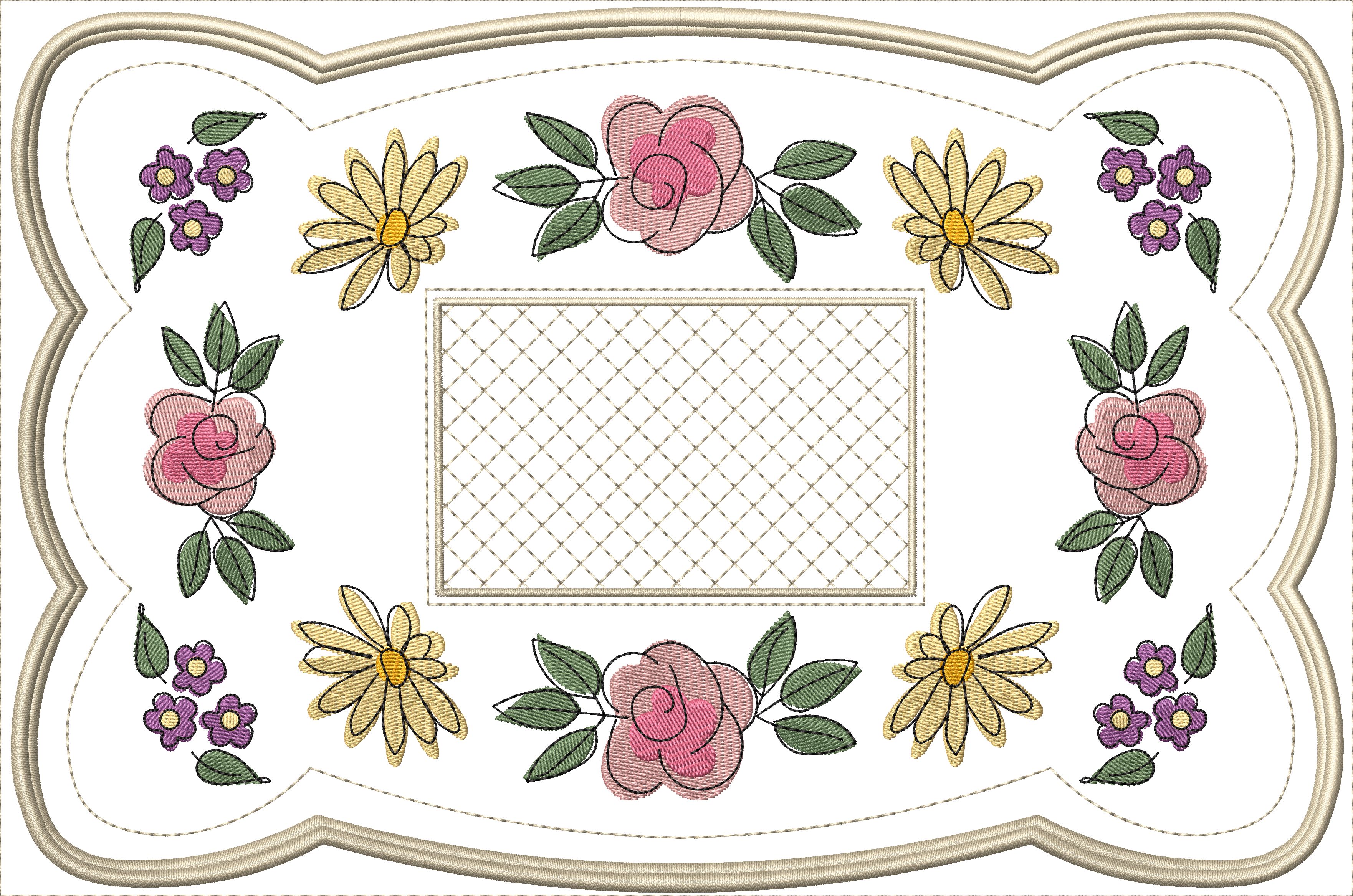 Simply Flowers Placemats-5