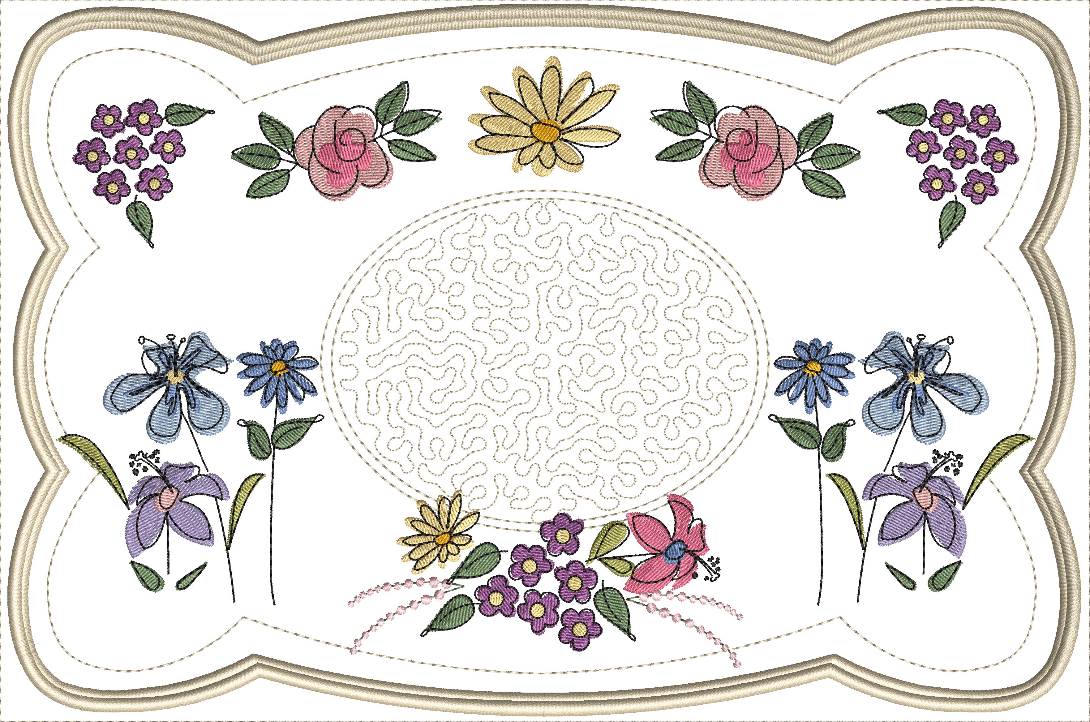 Simply Flowers Placemats-6