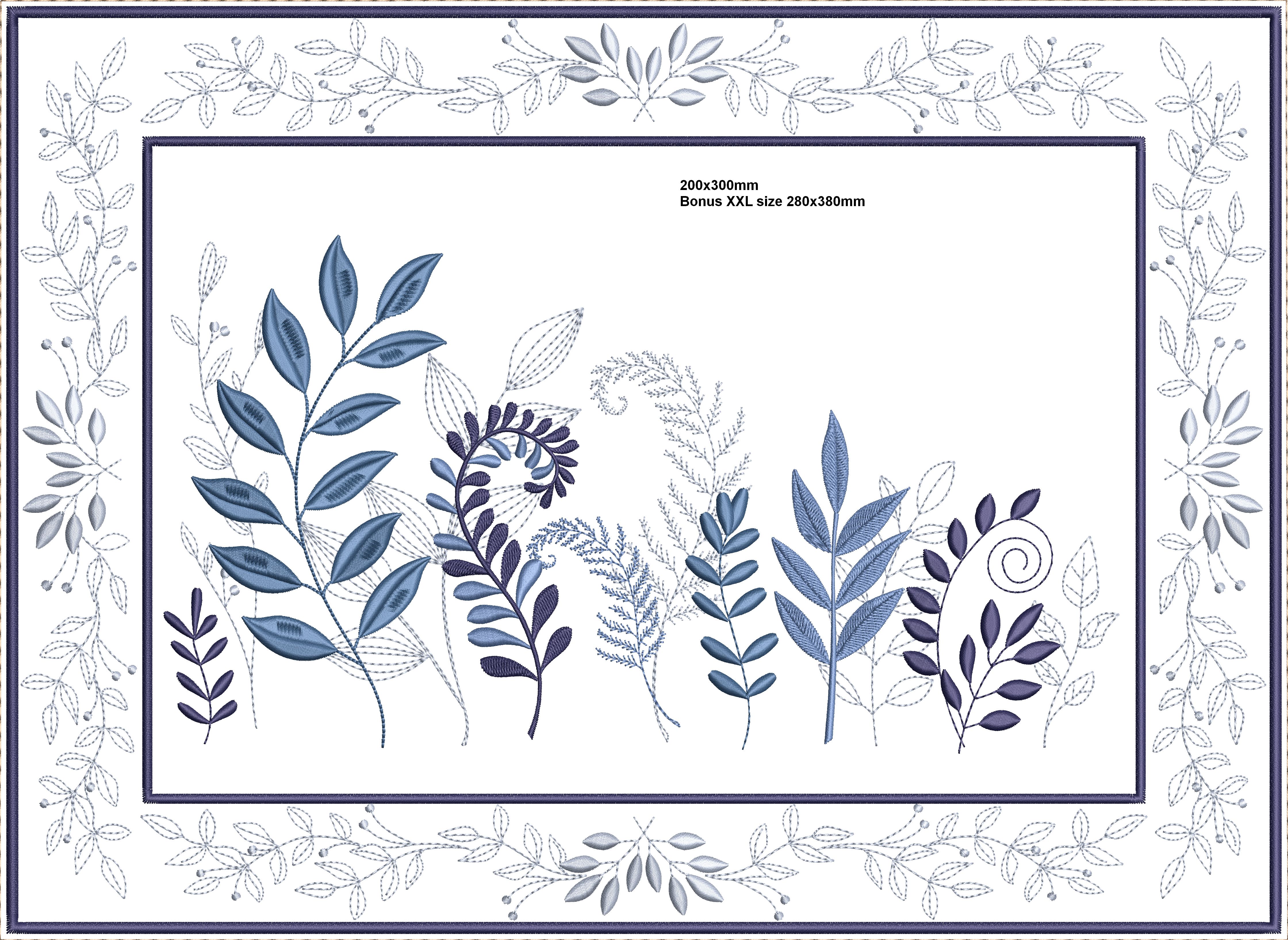 Shades of Blue Placemats-3