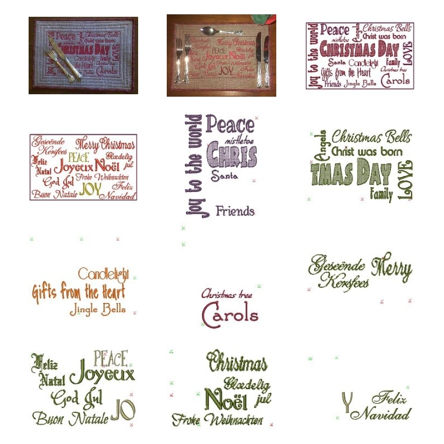 Christmas Placemats 