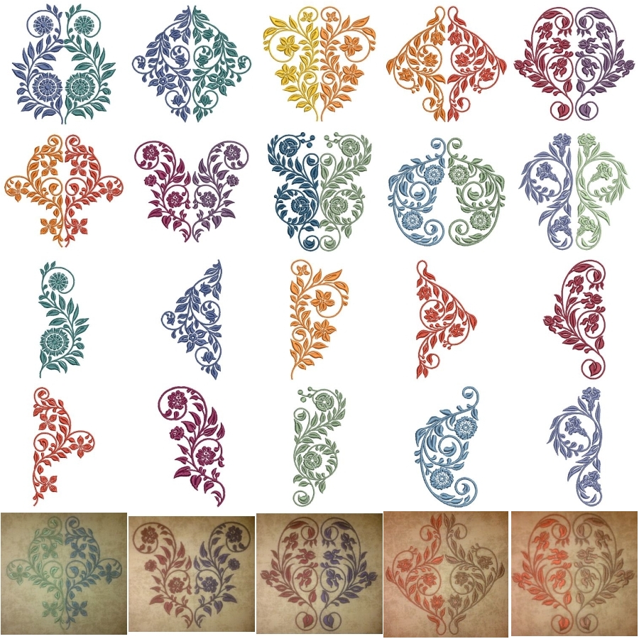 YIN YANG IN DAMASK 