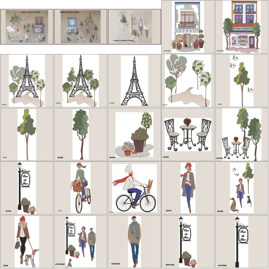 Paris Collage