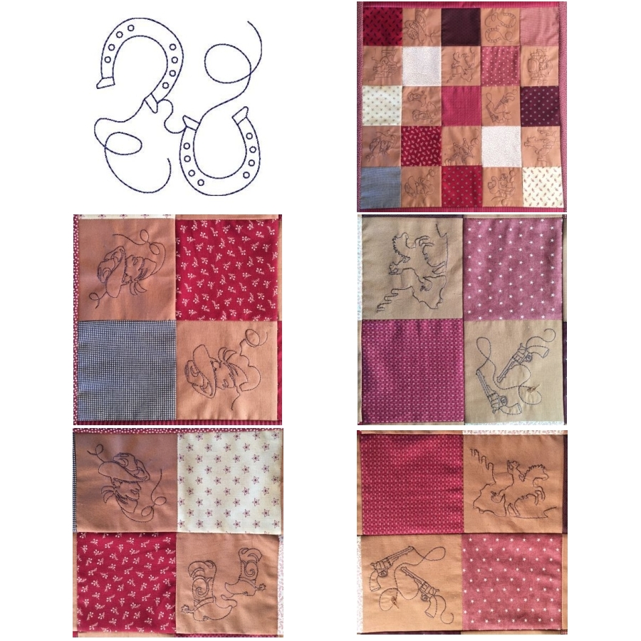 Wild West Quilt lines
