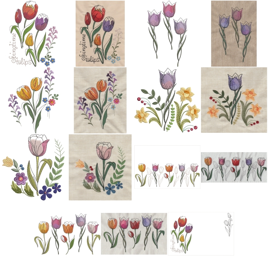 Springtime Tulips