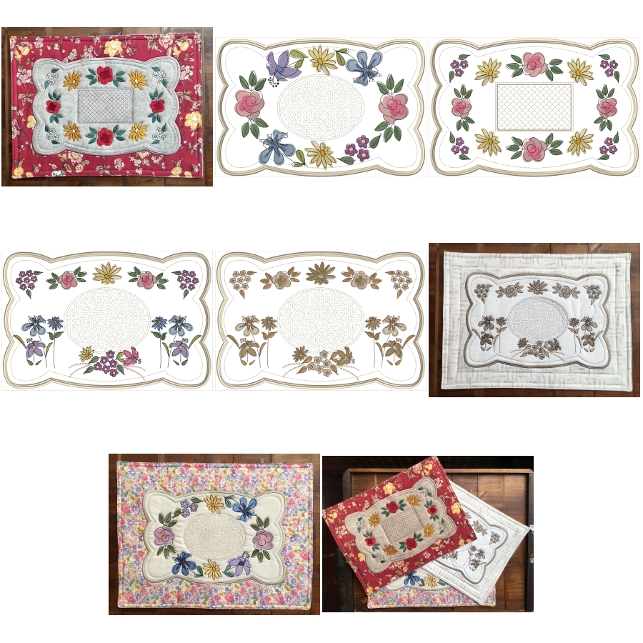 Simply Flowers Placemats