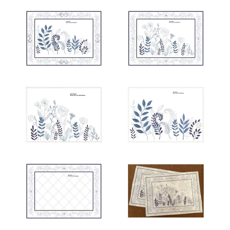 Shades of Blue Placemats