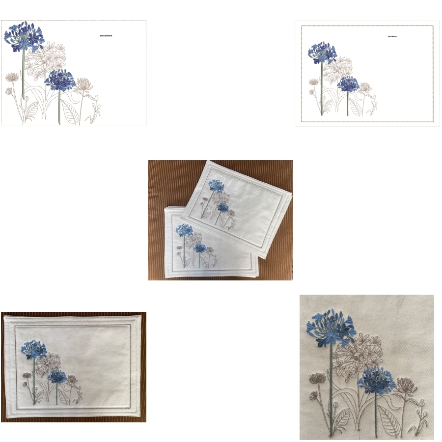 Agapanthus Placemat