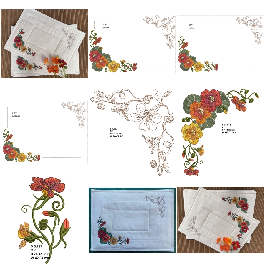 Nasturtium Placemats