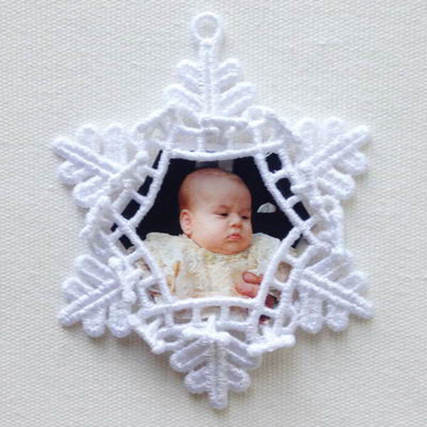 FSL Snowflake Photo Ornaments -14