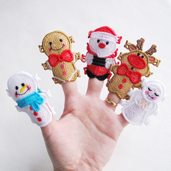 FSL Christmas Finger Puppets -3