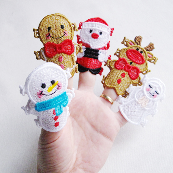 FSL Christmas Finger Puppets -4