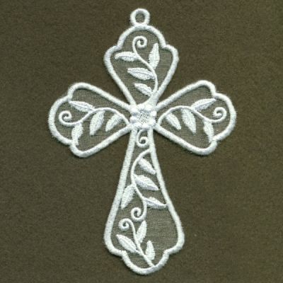 Organza Decorative Crosses -14