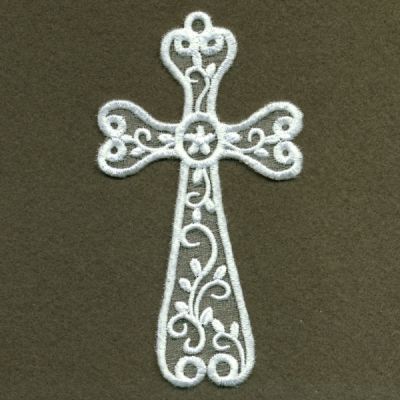 Organza Decorative Crosses -15