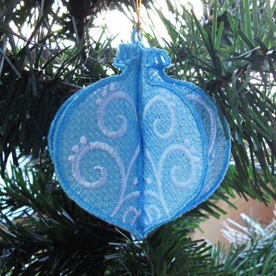 3D FSL Christmas Ornaments -3
