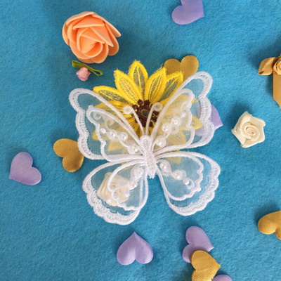 3D Organza Butterfly -3