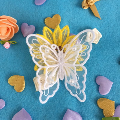 3D Organza Butterfly -10