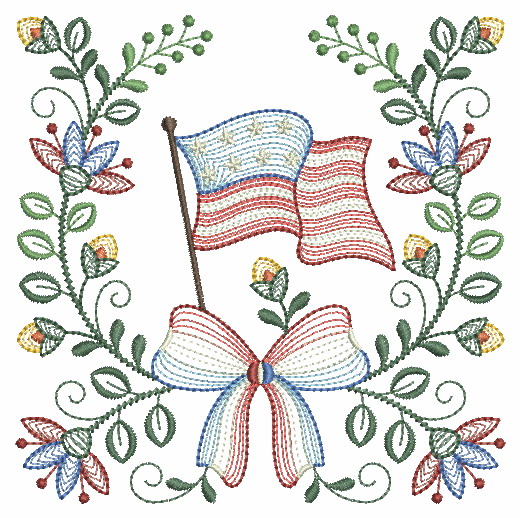 Celebrate Fourth Of July Quilt-7