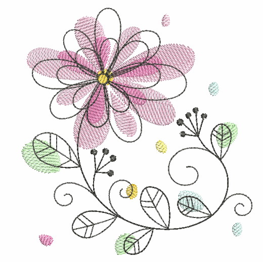 Doodle Flowers 2-3