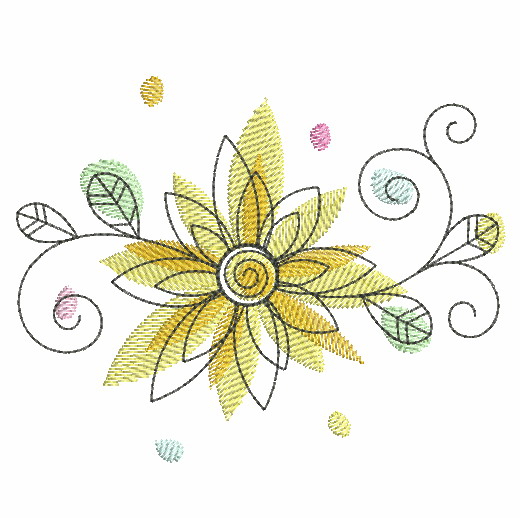 Doodle Flowers 2-4