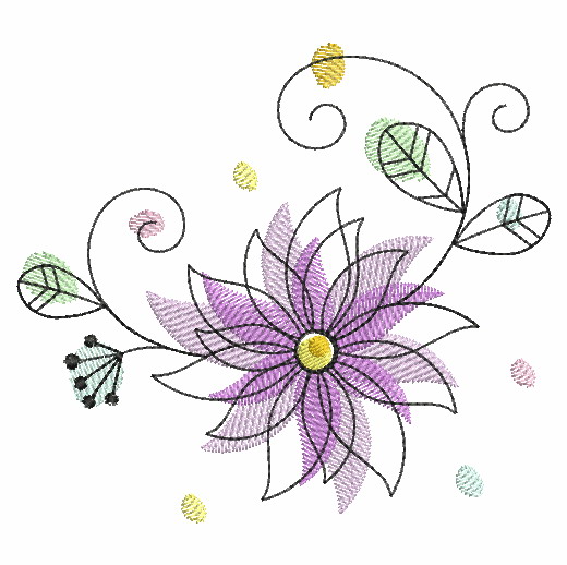 Doodle Flowers 2-7