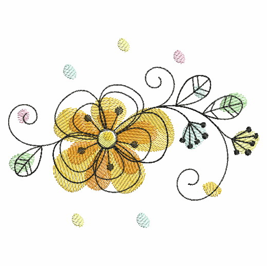 Doodle Flowers 2-8