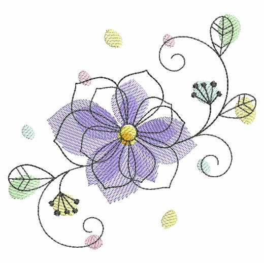 Doodle Flowers 2-9