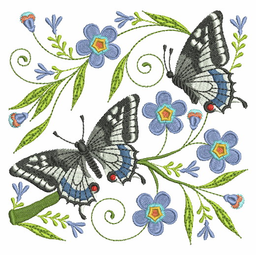 Butterfly Garden 3-3