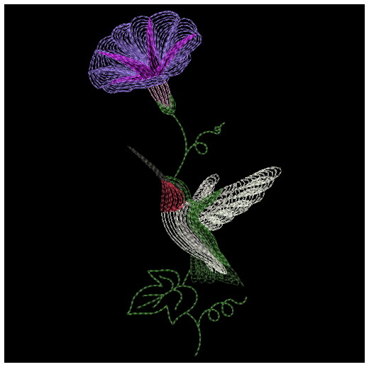 Springtime Hummingbirds-11