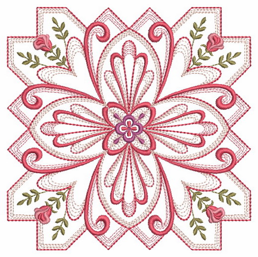 Lucy Boston Crosses Quilt 2-9