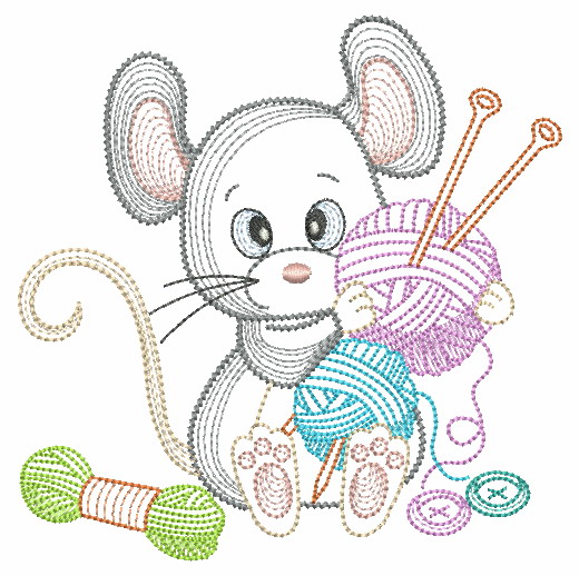 Vintage Crafty Critters-12