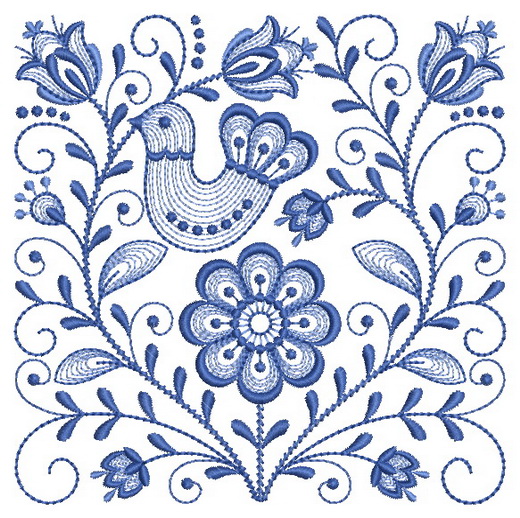 Mexican Talavera Quilt-7