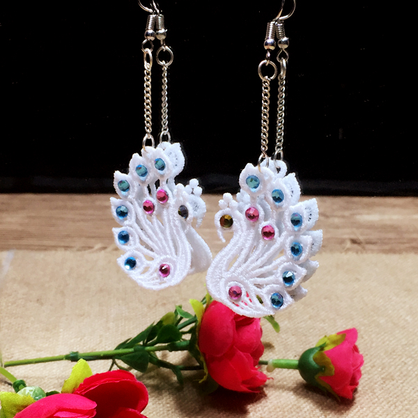 FSL Crystal Peacock Earrings-4